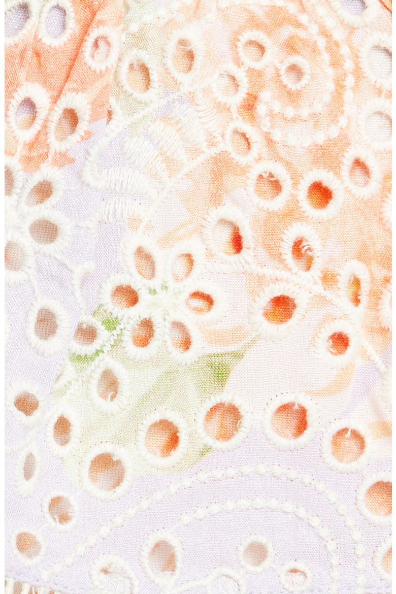 Kirsten Embroidered Eyelet Skirt, Alternate, color, POSY GRDN DUSTY ORCHID/ MULTI