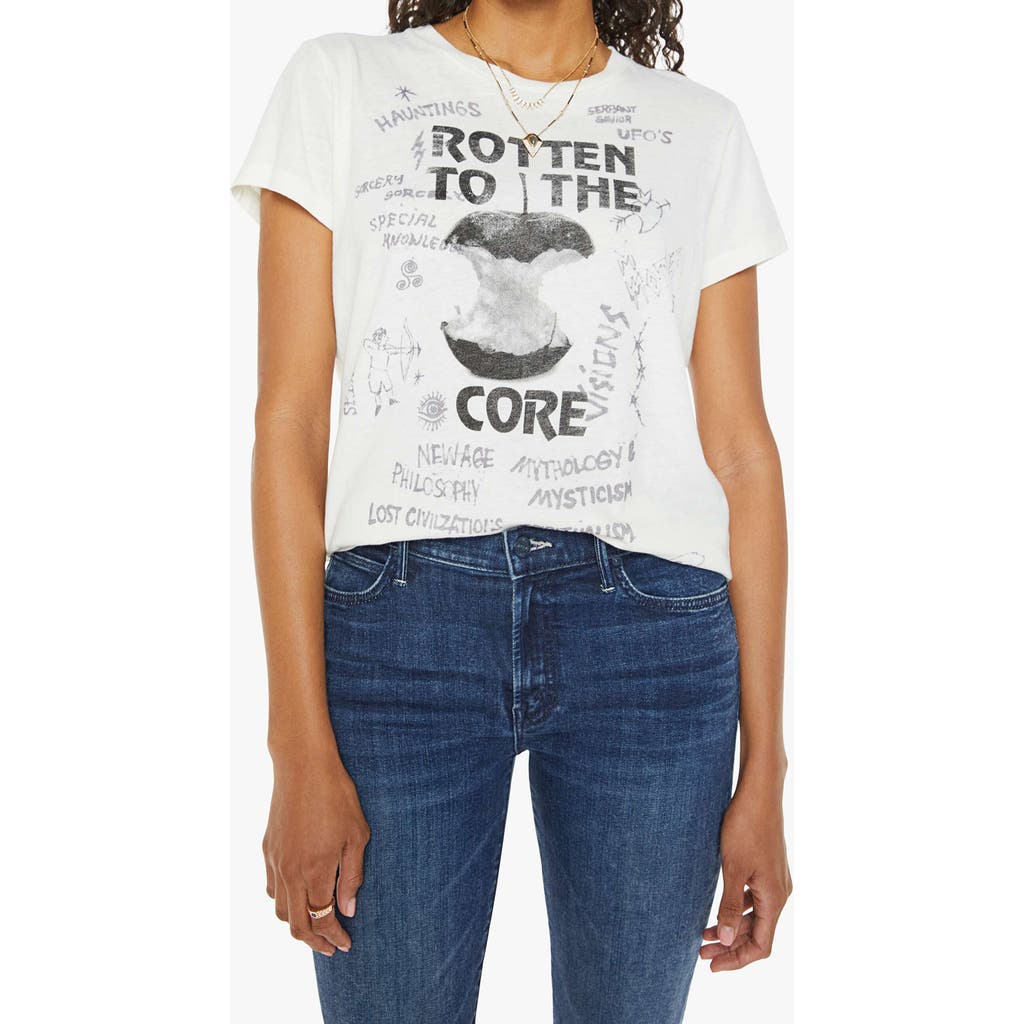 Mother The Boxy Goodie Goodie Focus Graphic T-shirt