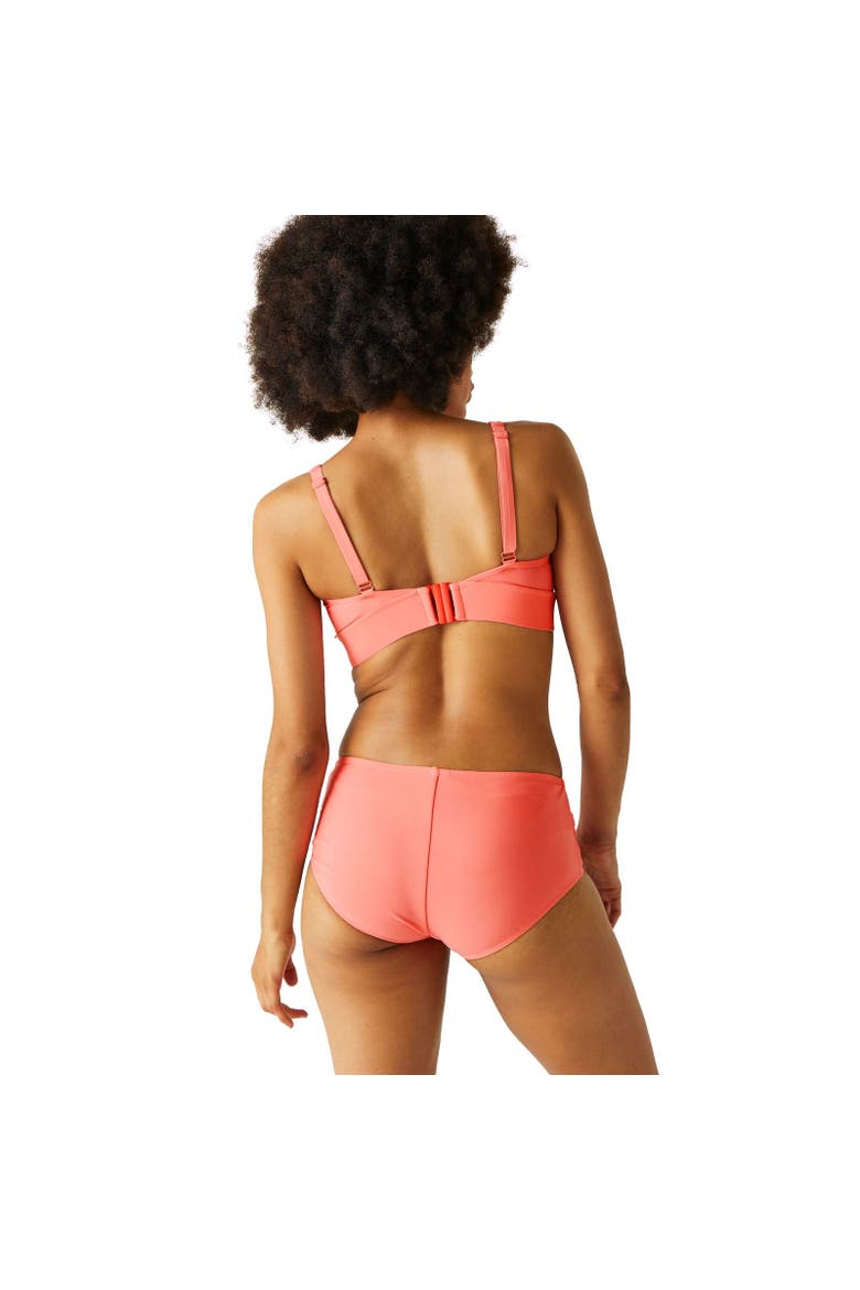 Paloma Plain Bikini Top, Alternate, color, Shell Pink