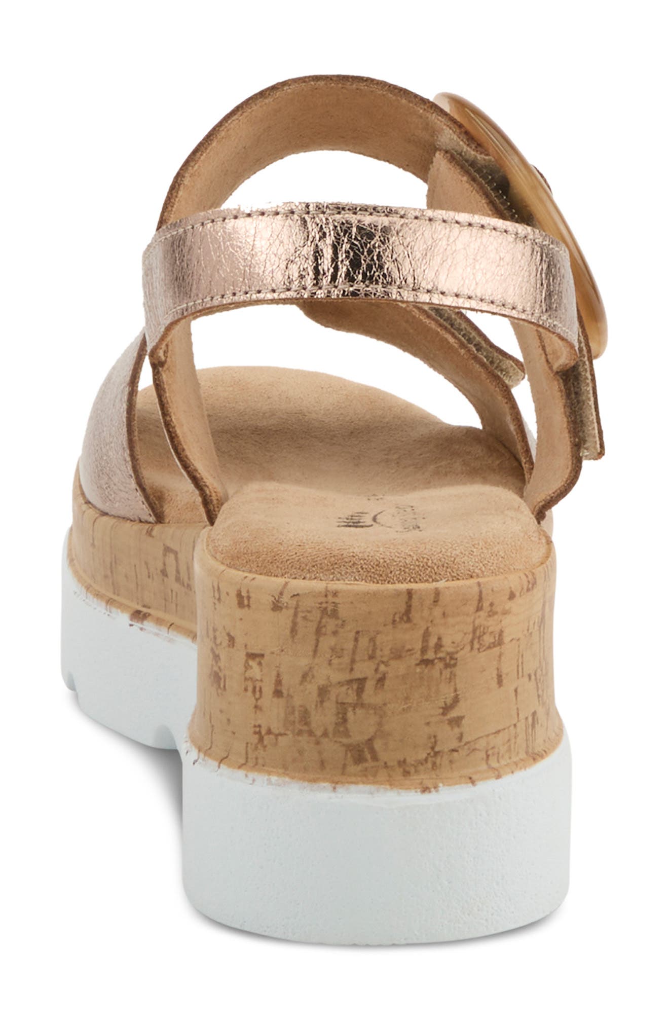 Spring Step Abarah Slingback Platform Sandal, Alternate, color, Bronze
