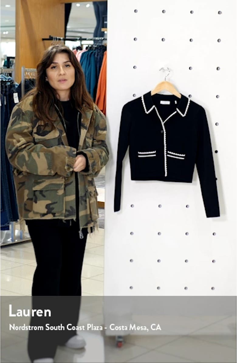 Crop Cardigan, sales video thumbnail