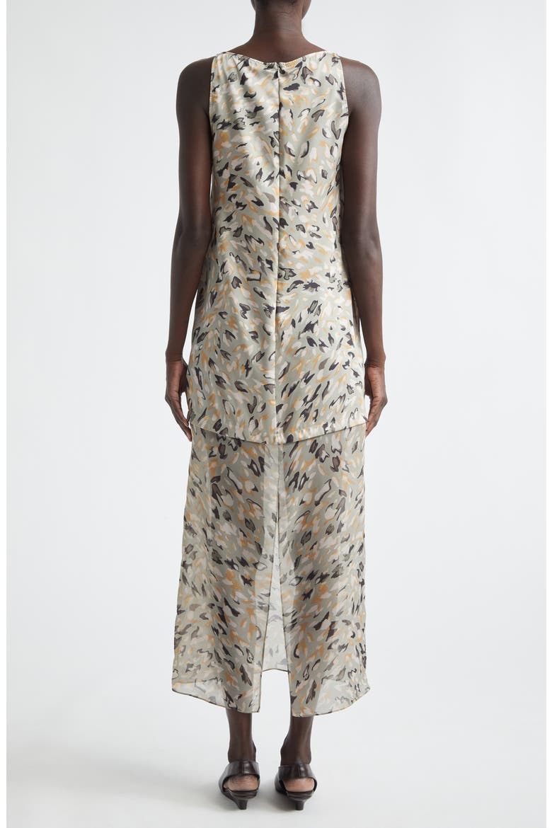 Katrin Abstract Animal Print Maxi Dress, Alternate, color, DESERT SAGE ANIMAL