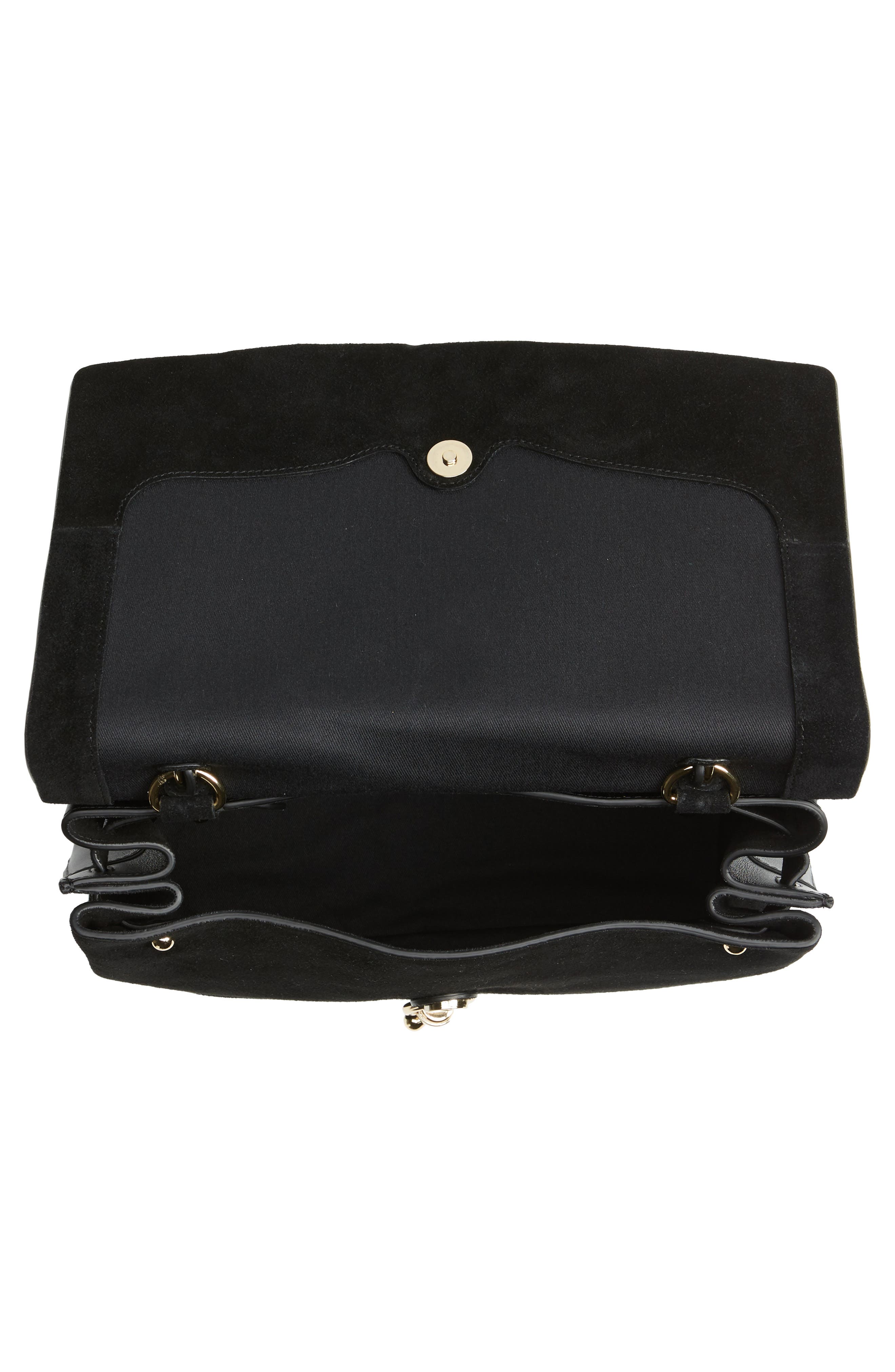 Rebecca Minkoff Stella Suede Satchel, Alternate, color, 