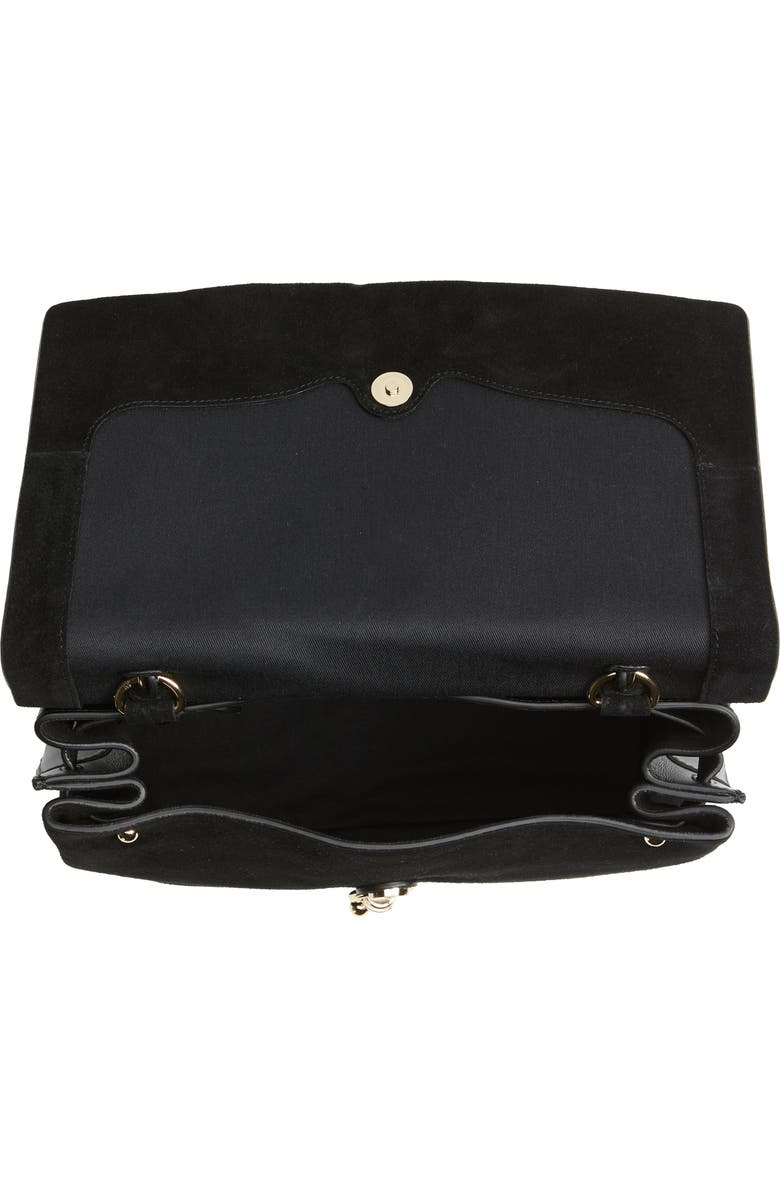 Rebecca Minkoff Stella Suede Satchel, Alternate, color,