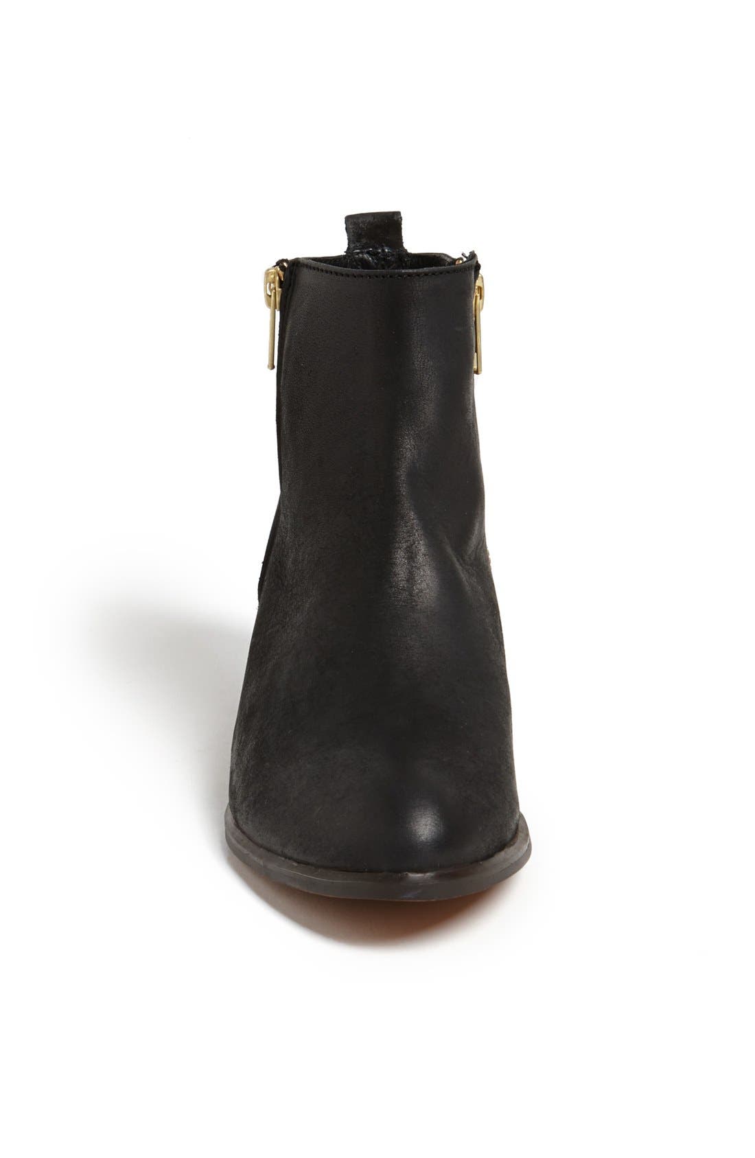 'Neovista' Boot, Alternate, color, BLACK LEATHER