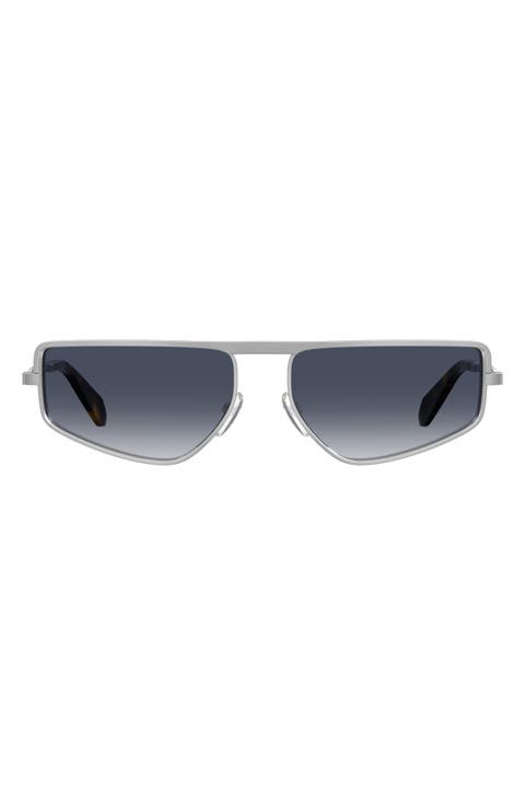 59m Square Flat Top Sunglasses