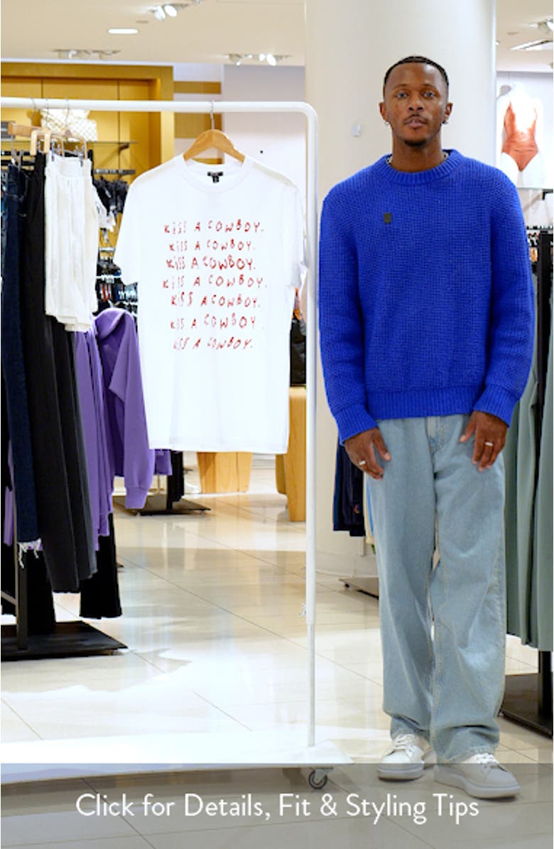 Kiss a Cowboy Graphic T-Shirt, sales video thumbnail