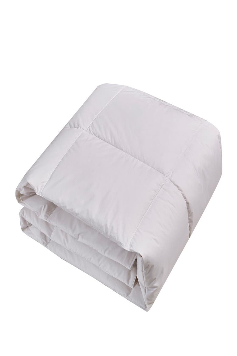 Kathy Ireland Light Warmth White Down Fiber Comforter, Alternate, color, WHITE