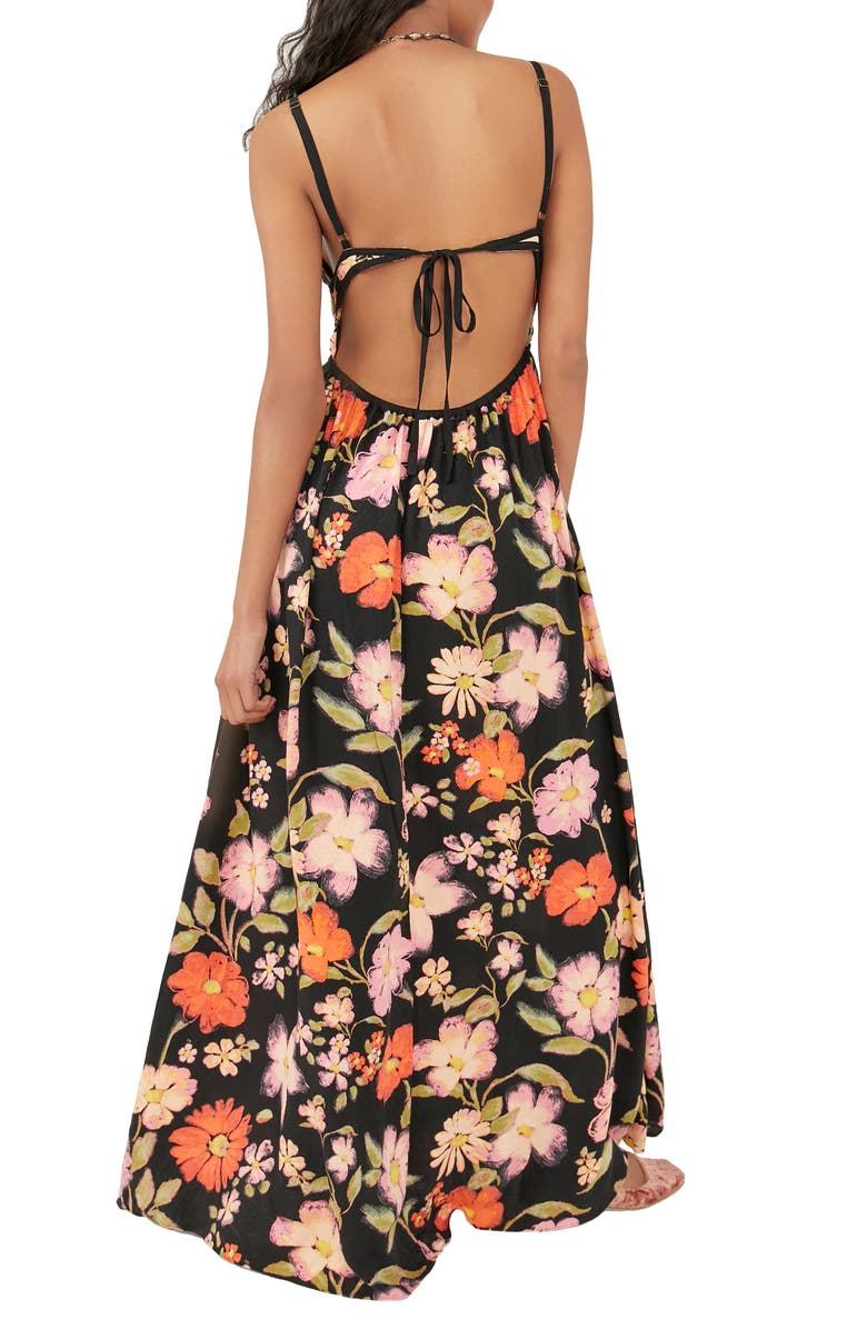 Free People Wisteria Floral Sleeveless Maxi Dress, Alternate, color,