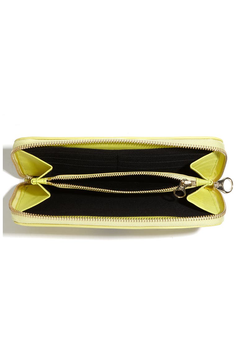 Zip Around Wallet, Alternate, color, LEMON