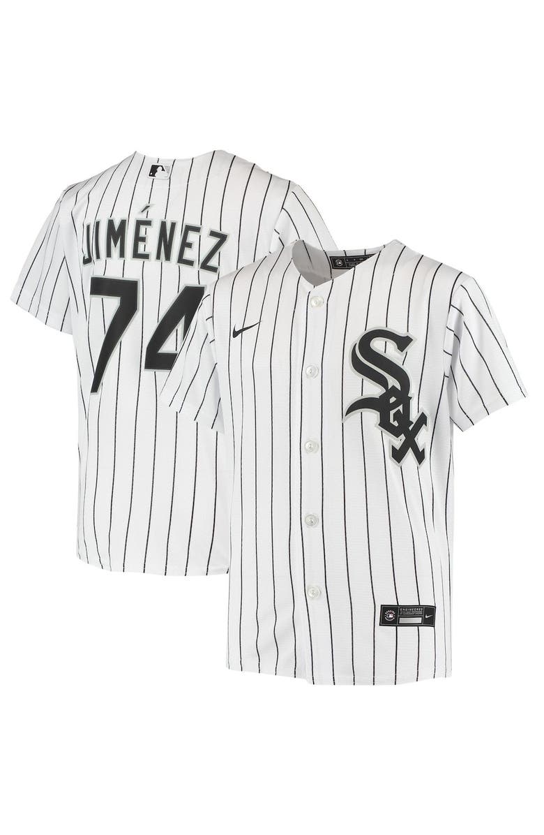 Nike Youth Nike Eloy Jimenez White Chicago White Sox Alternate Replica Player Jersey, Main, color, 