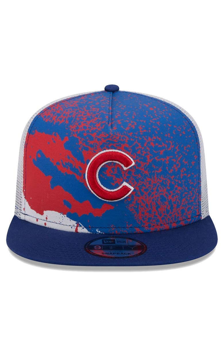 New Era Men's New Era Royal Chicago Cubs Court Sport 9FIFTY Snapback Hat, Alternate, color, Royal