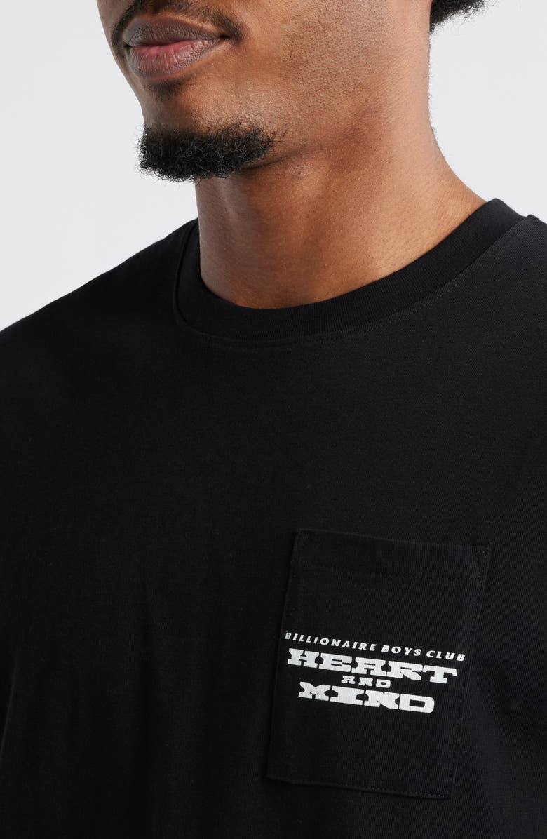 Billionaire Boys Club Heart Graphic T-Shirt, Alternate, color, Black