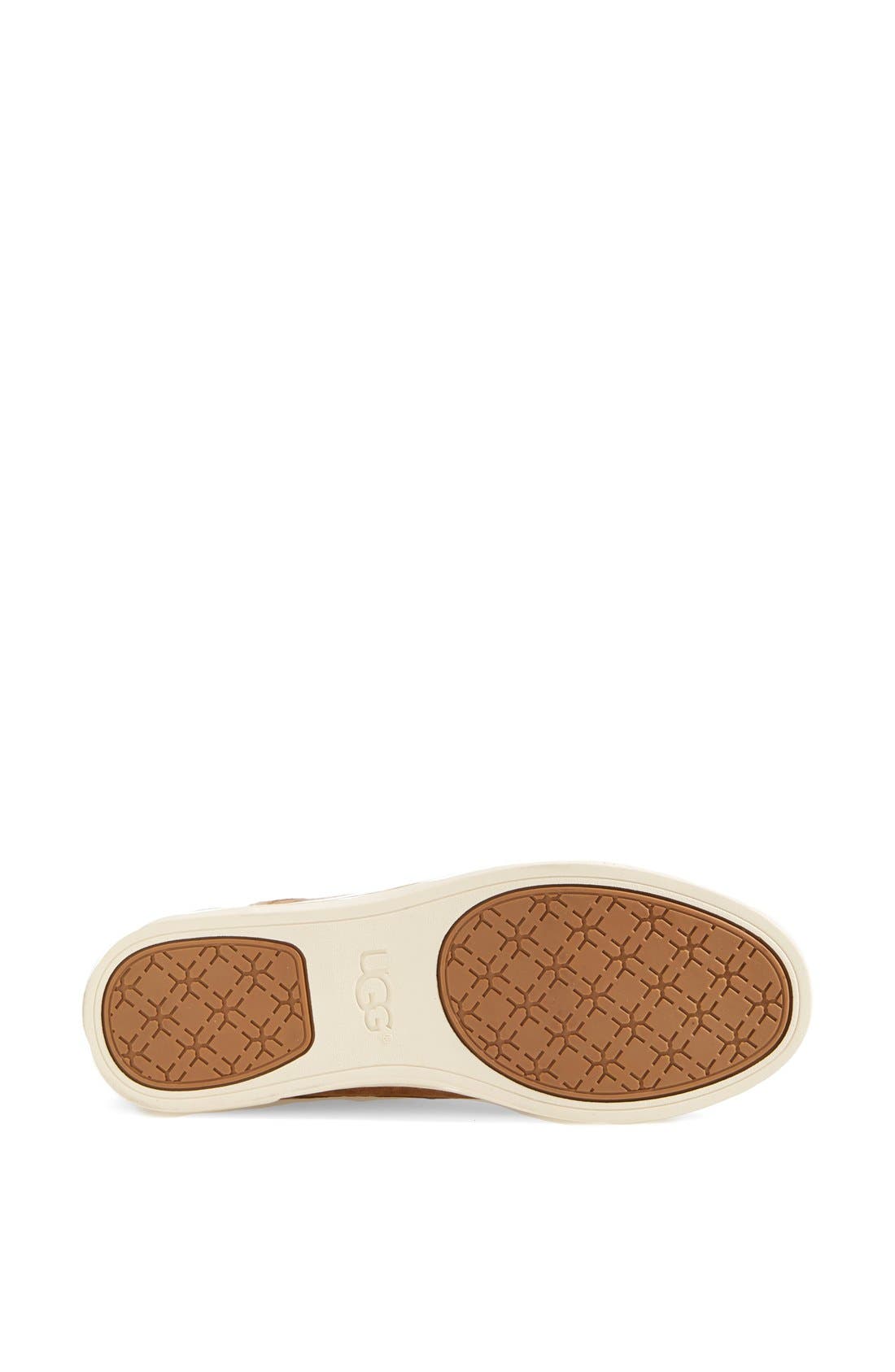 UGG<sup>®</sup> Fierce Water Resistant Suede Slip-On Sneaker, Alternate, color, 