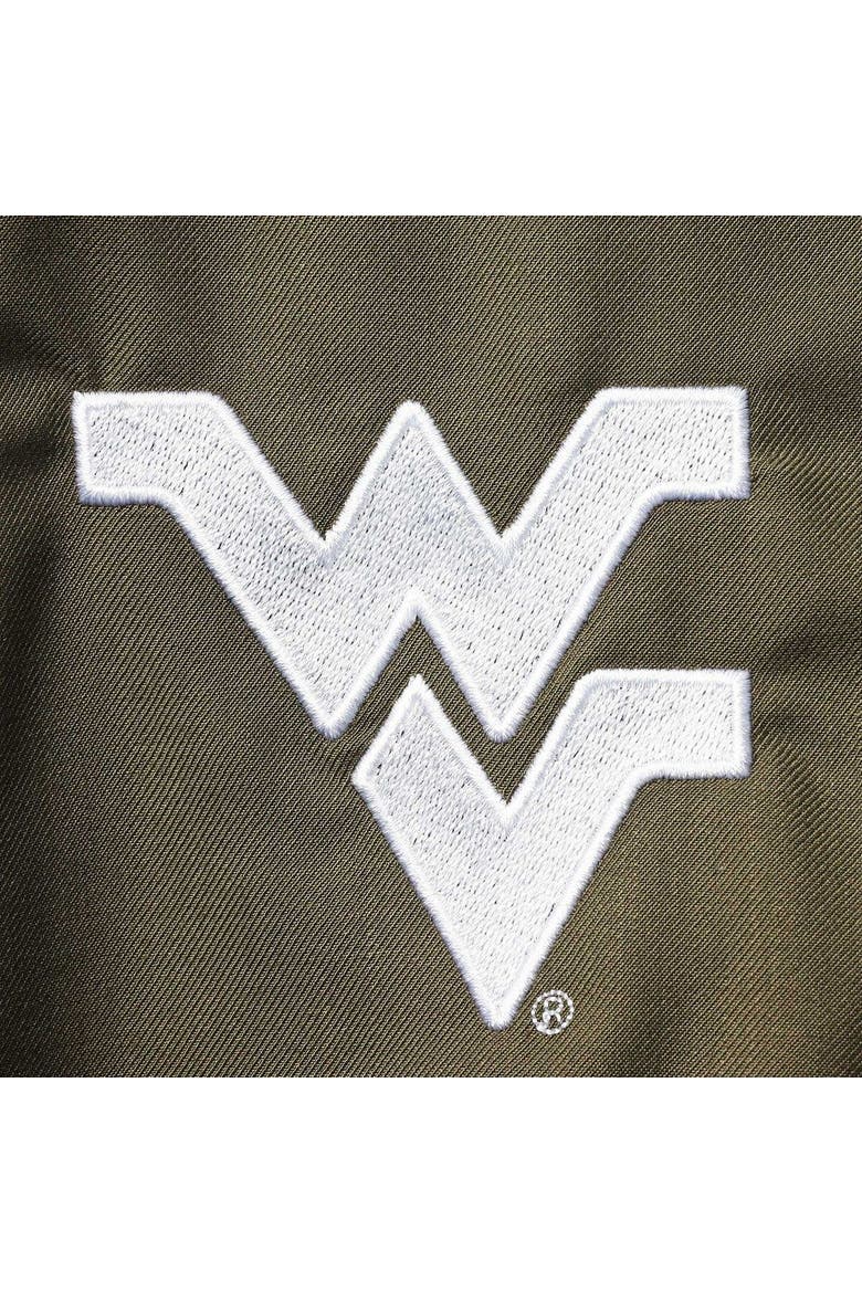 Women's Olive West Virginia Mountaineers Sierra Surplus Full-Zip Jacket, Alternate, color, Olive