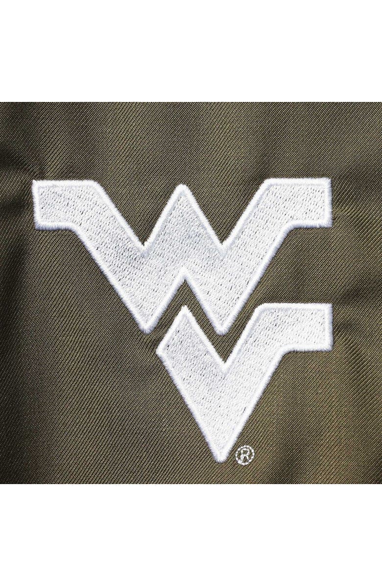 BOXERCRAFT Women's Olive West Virginia Mountaineers Sierra Surplus Full-Zip Jacket, Alternate, color, 