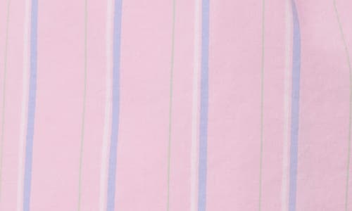Florence By Mills Boxy Shorts In Pink Off Stripe