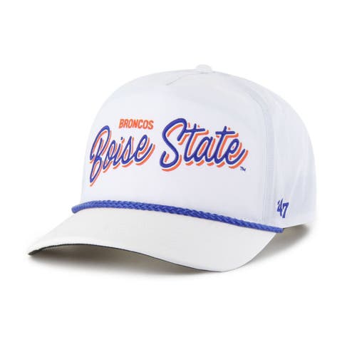 Men's '47  White Boise State Broncos Fairway Hitch Adjustable Hat