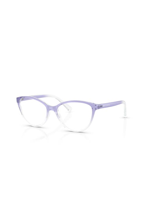 Armani Exchange 53mm Rectangle optical glasses in Violet  product