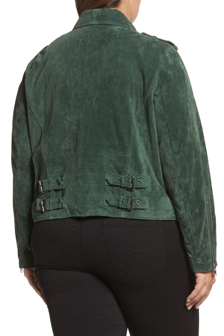 Suede Moto Jacket, Alternate, color, MOUNTAIN VIEW