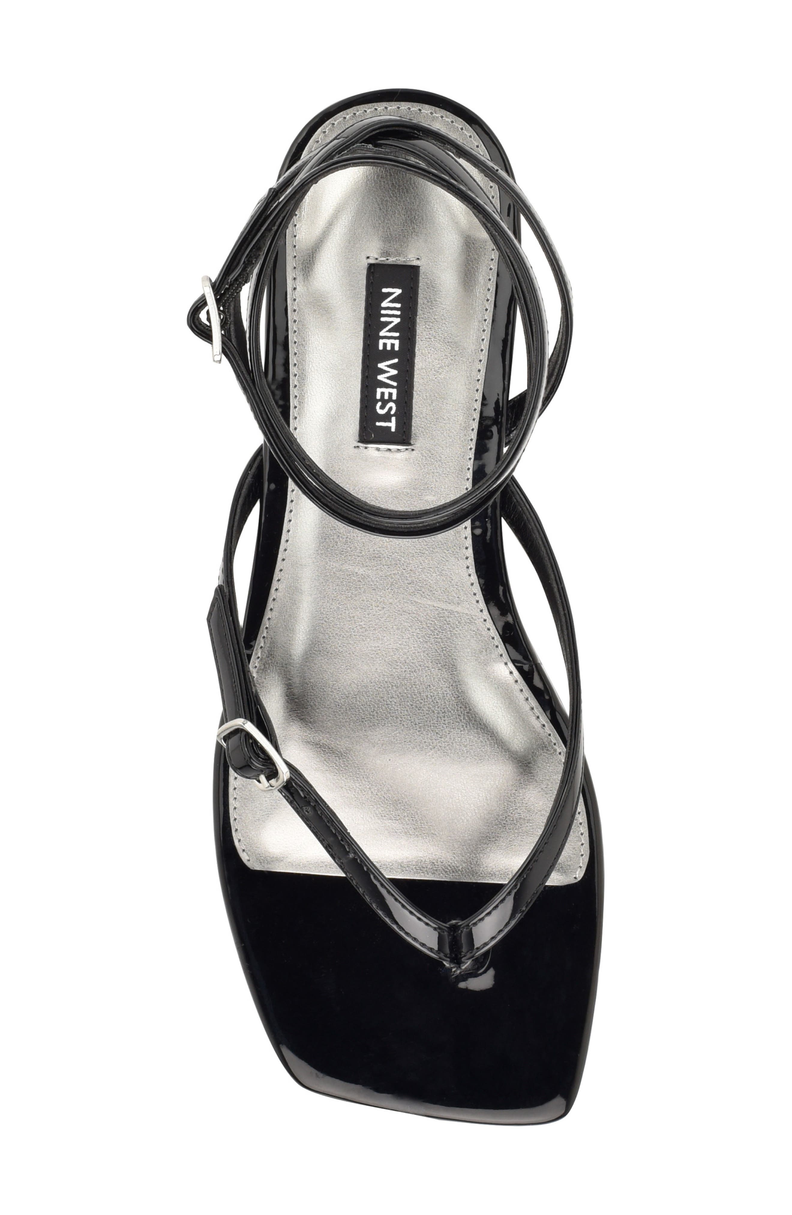 Nelson Strappy Sandal, Alternate, color, BLACK