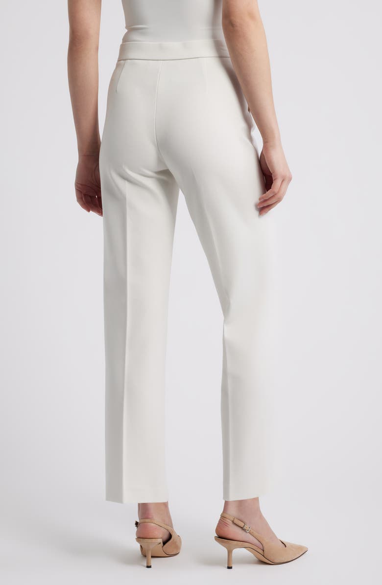 Anne Klein Pull-On Sailor Pants, Alternate, color, White Dove