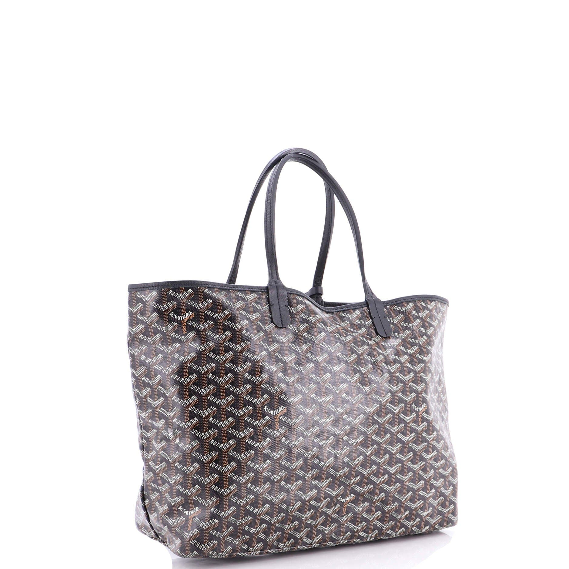 Pre-Owned Goyard Saint Louis Tote Coated Canvas PM, Alternate, color, 