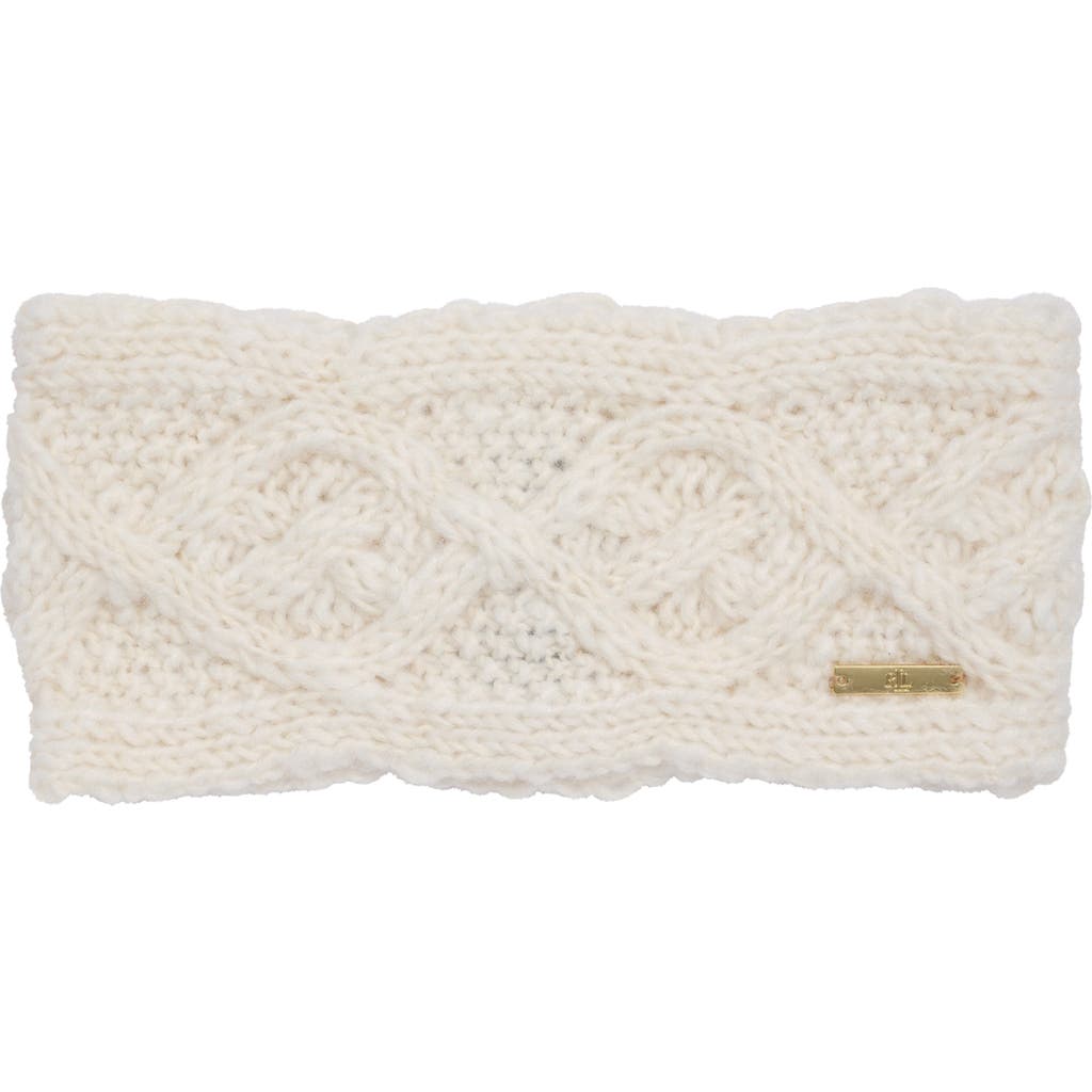 Ralph Lauren Lauren Large Cable Headband In White