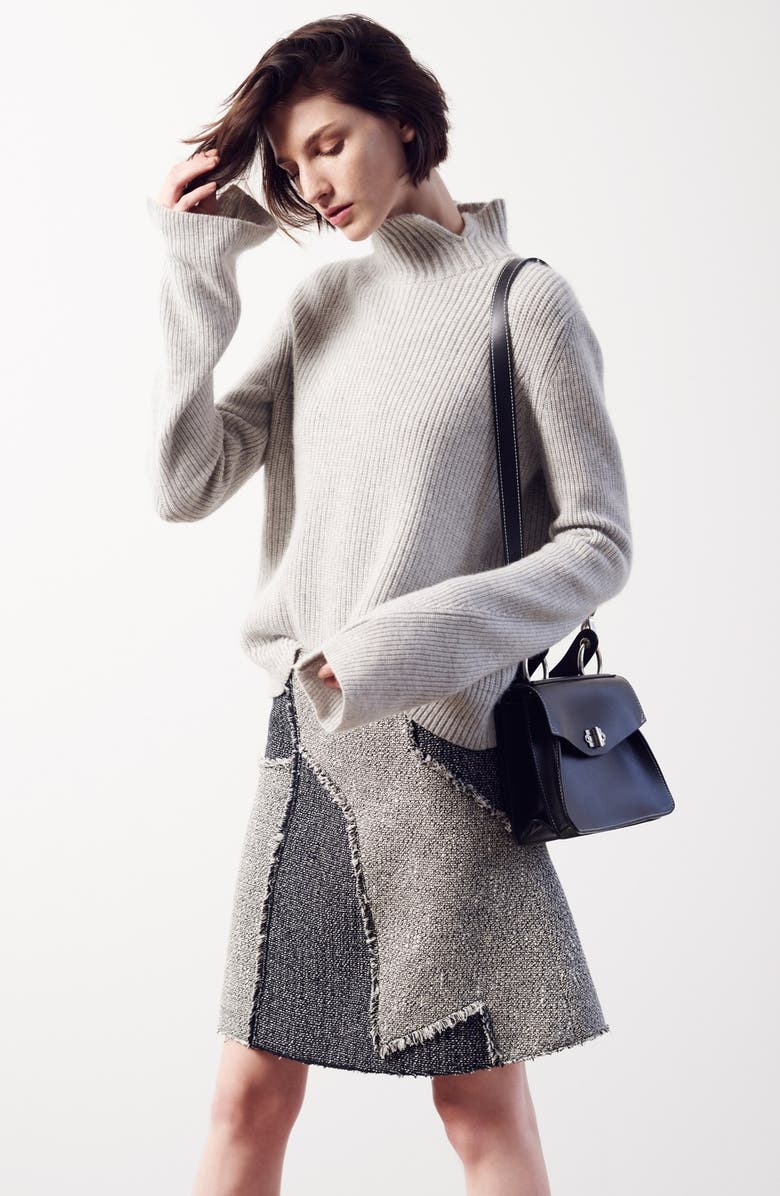 Proenza Schouler 'Small Hava' Top Handle Calfskin Leather Satchel, Alternate, color,