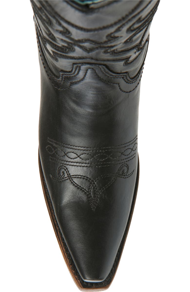 CORRAL Embroidered Western Boot, Alternate, color, Black