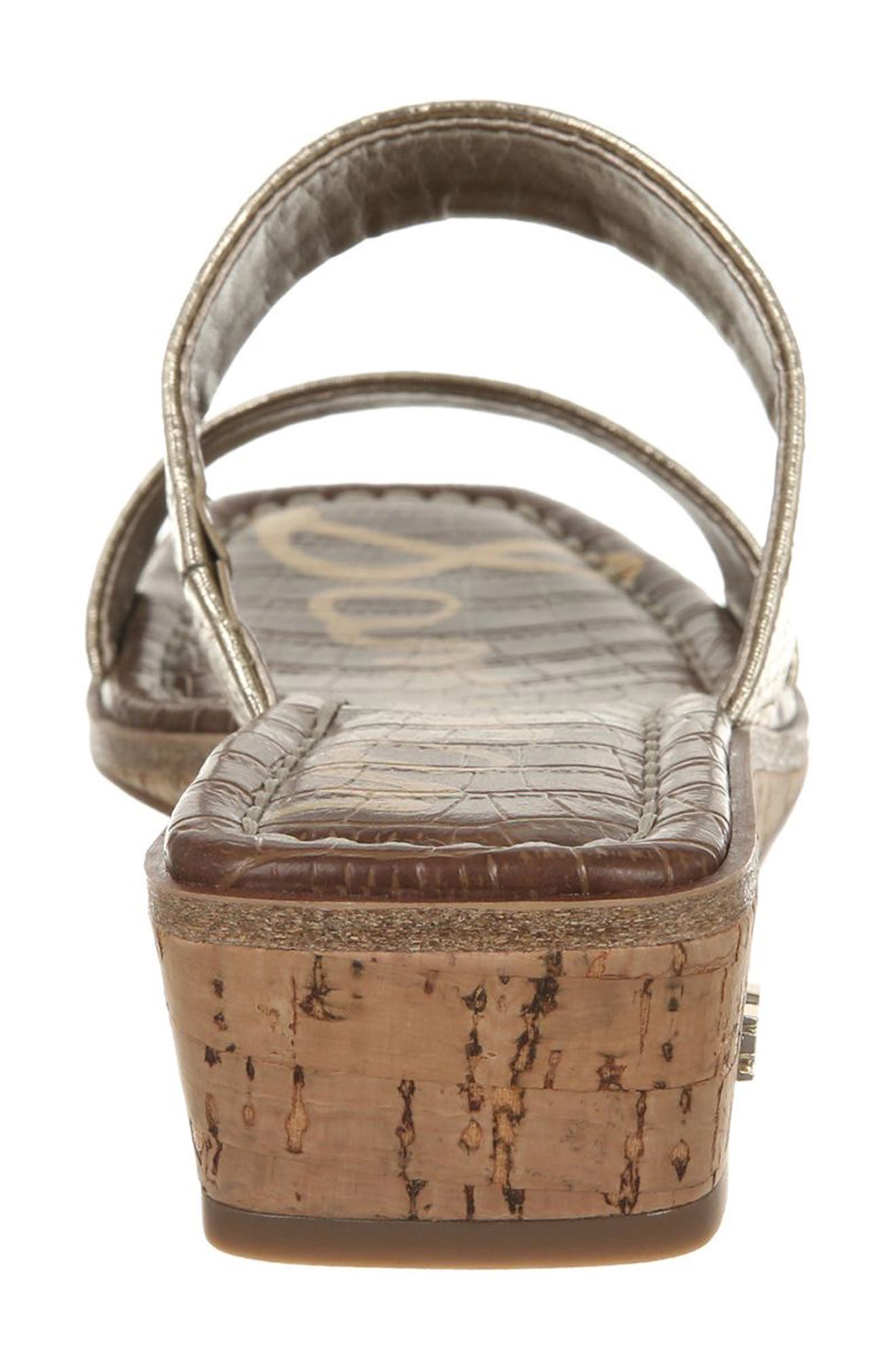 Vena Wedge Slide Sandal, Alternate, color, JUTE