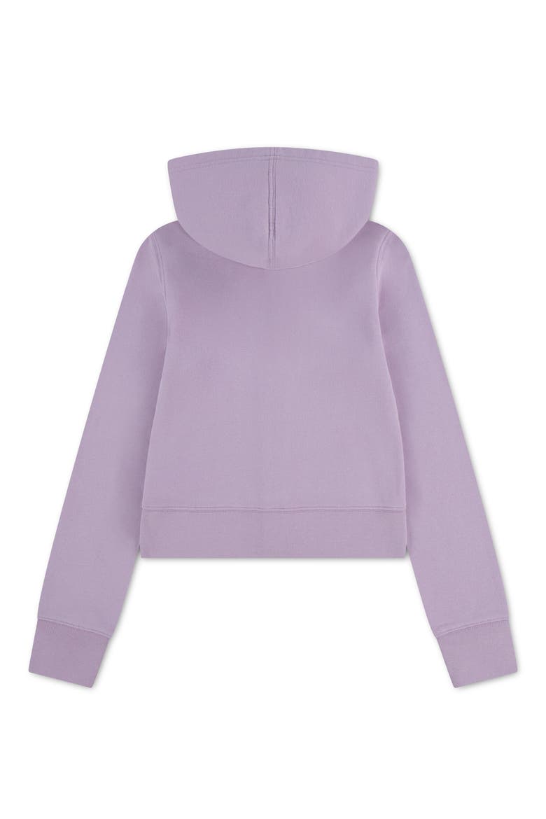 Logo Full-Zip Hoodie, Alternate, color, FAIR ORCHID