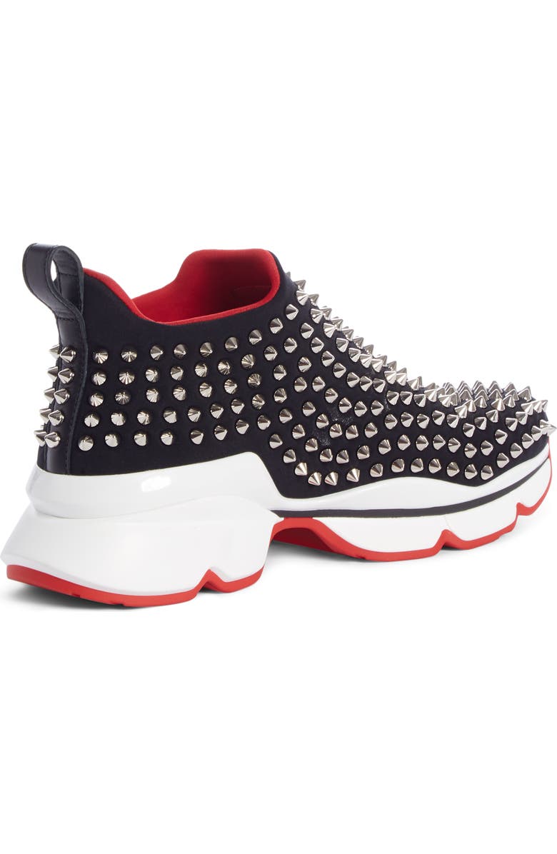 Christian Louboutin Spike Sock Donna Sneaker, Alternate, color,