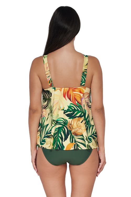 Sunsets Escape Sadie Tankini In Amber Oasis