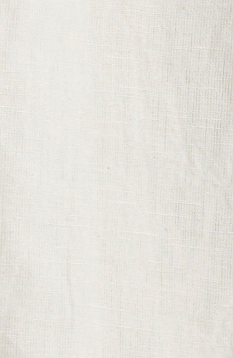 Story mfg. Greetings Cotton & Linen Button-Up Shirt, Alternate, color, 