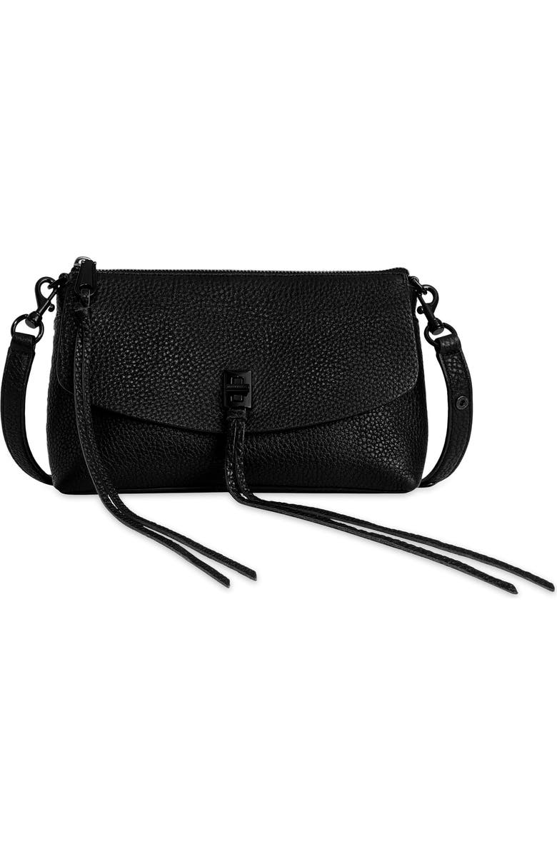 Rebecca Minkoff Mini Darren Leather Crossbody Bag, Main, color,