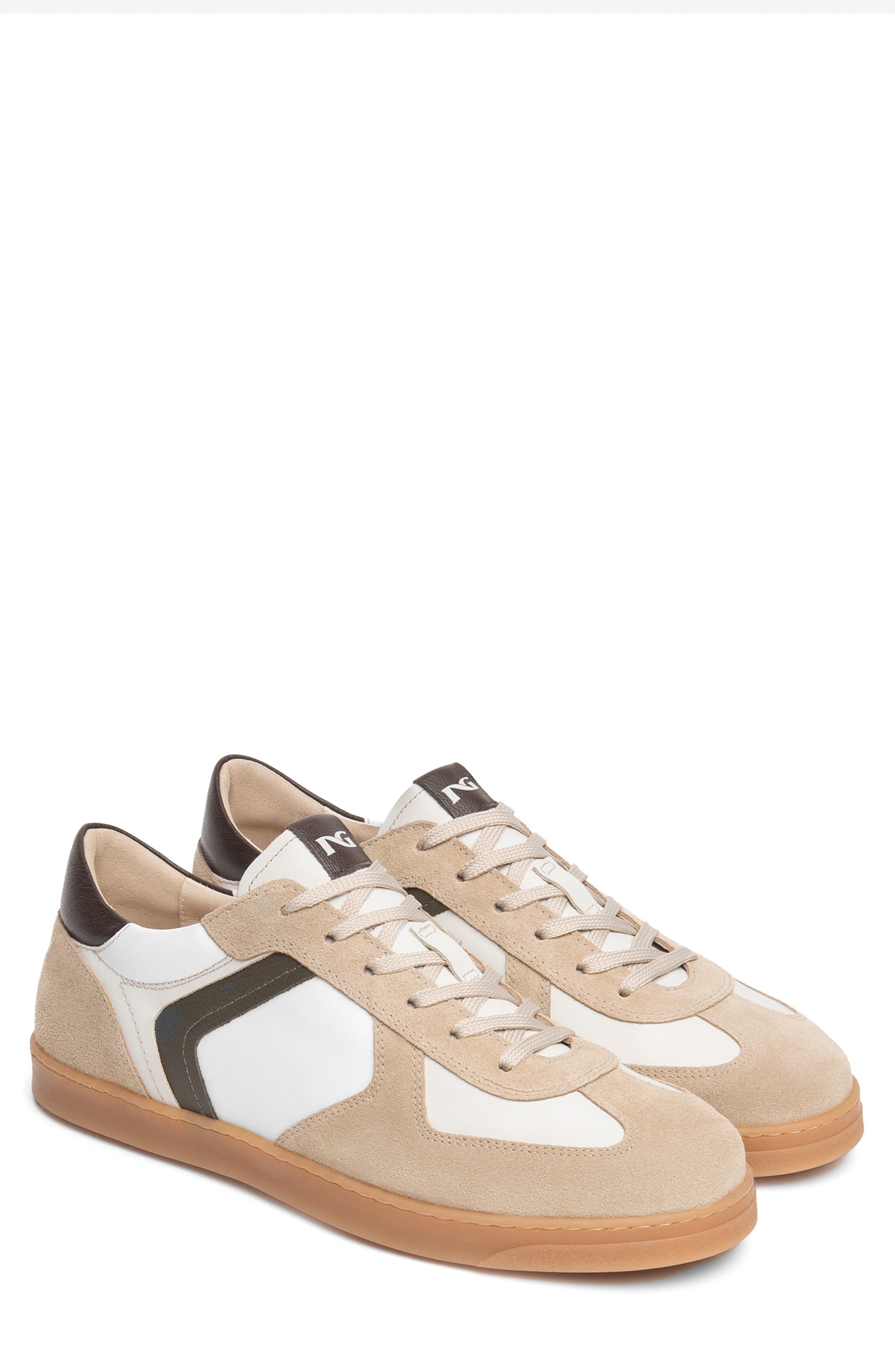 Low Top Sneaker, Main, color, TAUPE/ OLIVE MULTI