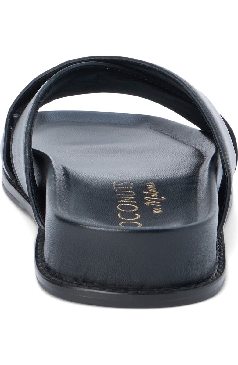 Coconuts by Matisse Hannah Slide Sandal, Alternate, color, Black Leather