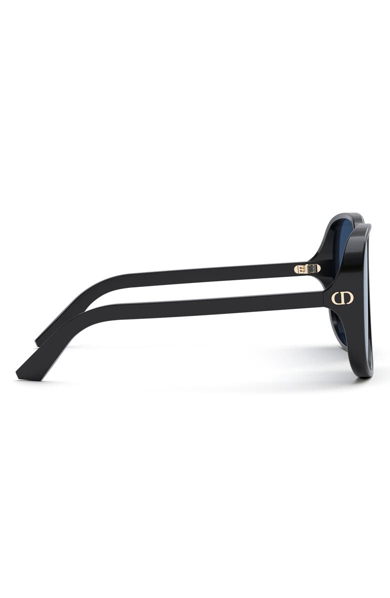 DIOR DDoll S1U 63mm Round Sunglasses, Alternate, color, 