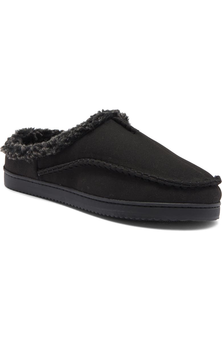 NORDSTROM RACK Jack Faux Shearling Lined Clog Slipper, Main, color,