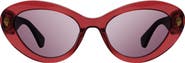 Kurt Geiger London 52mm Cat Eye Sunglasses