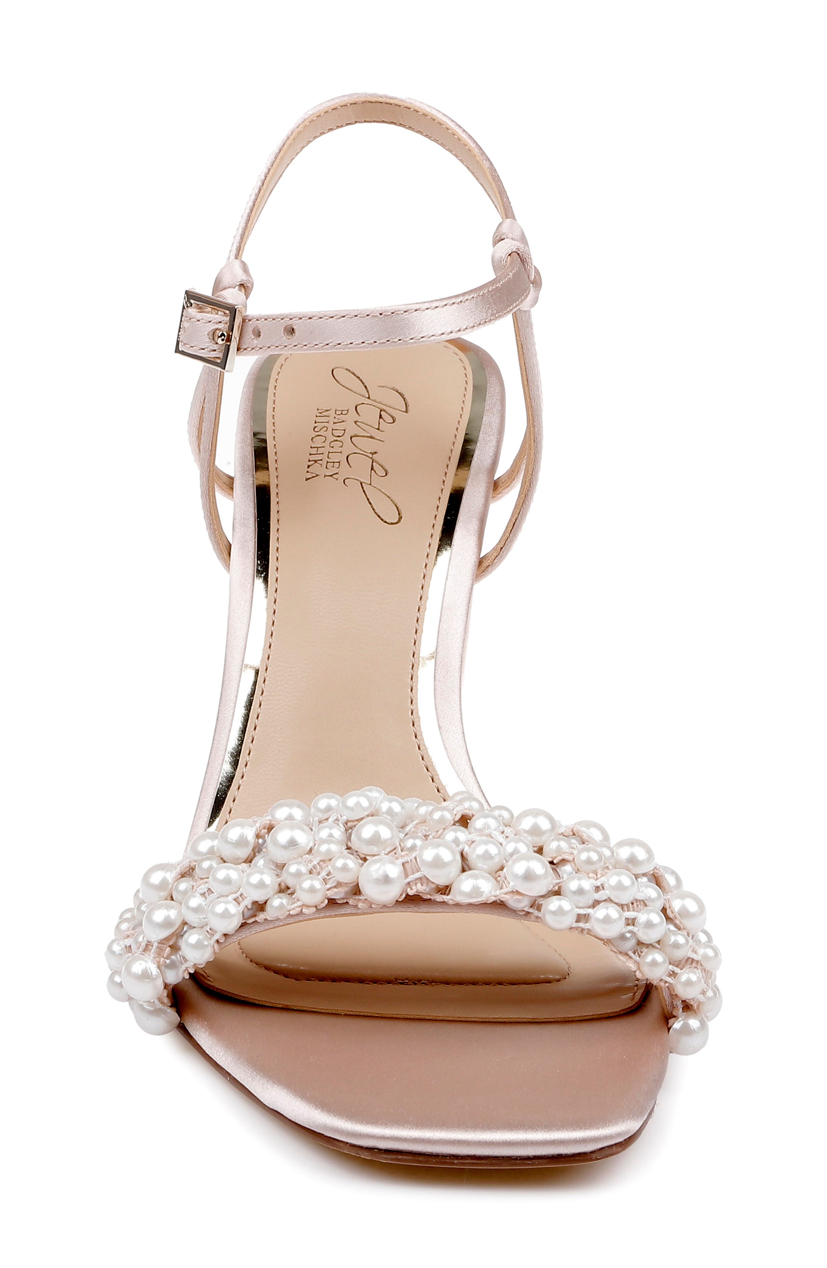 Peoria Ankle Strap Sandal, Alternate, color, CHAMPAGNE SATIN