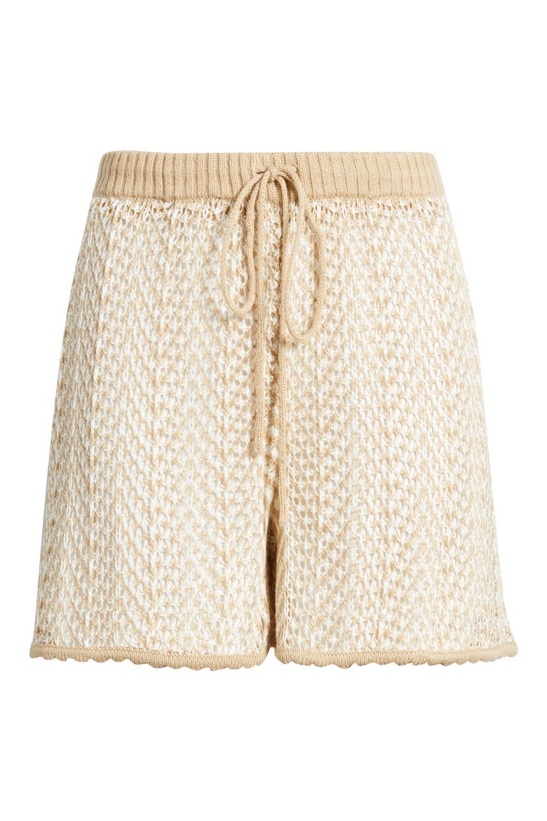 Open Stitch Shorts, Alternate, color, JUTE