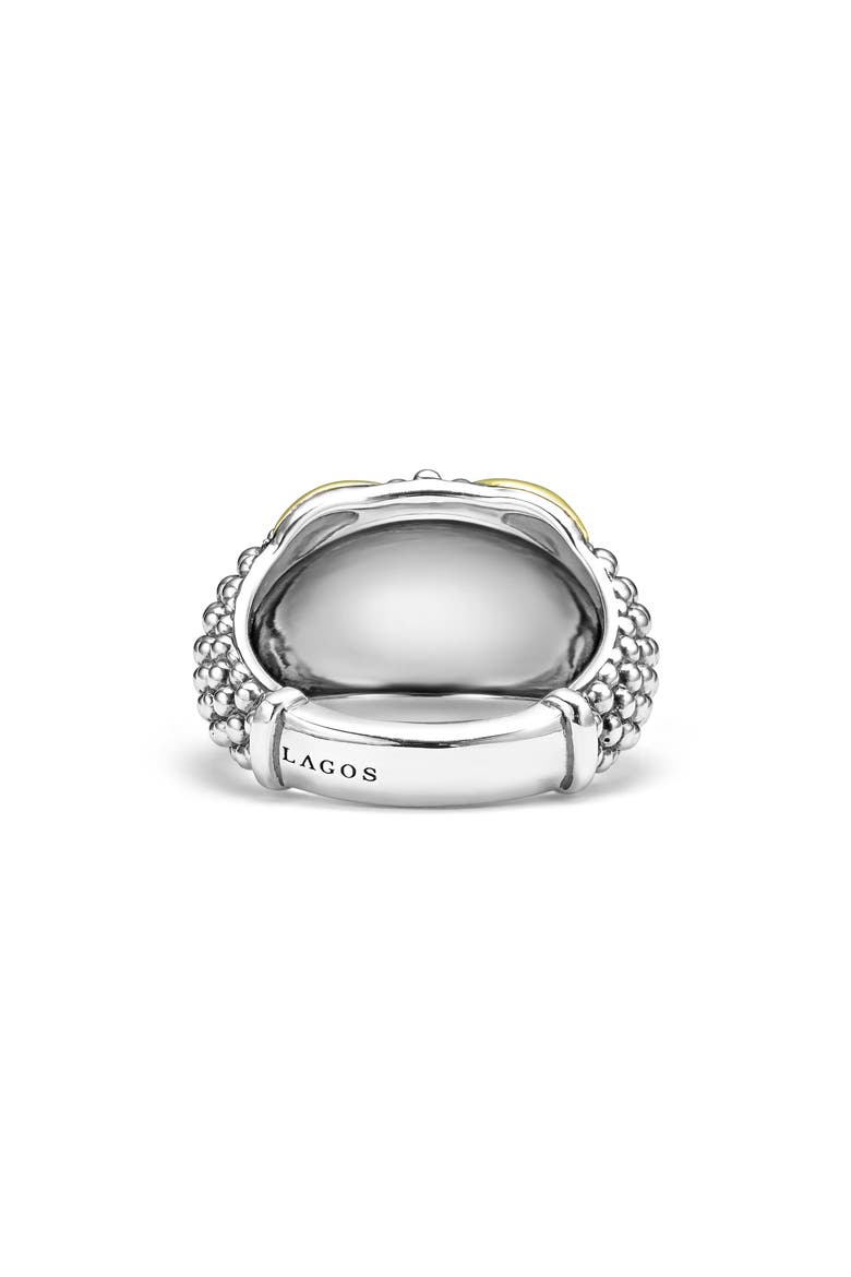 Embrace Dome Ring, Alternate, color, METALLIC