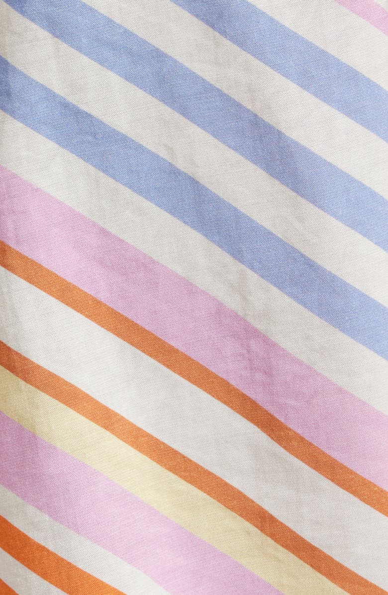 FRNCH Absato Print Halter Romper, Alternate, color, Stripes