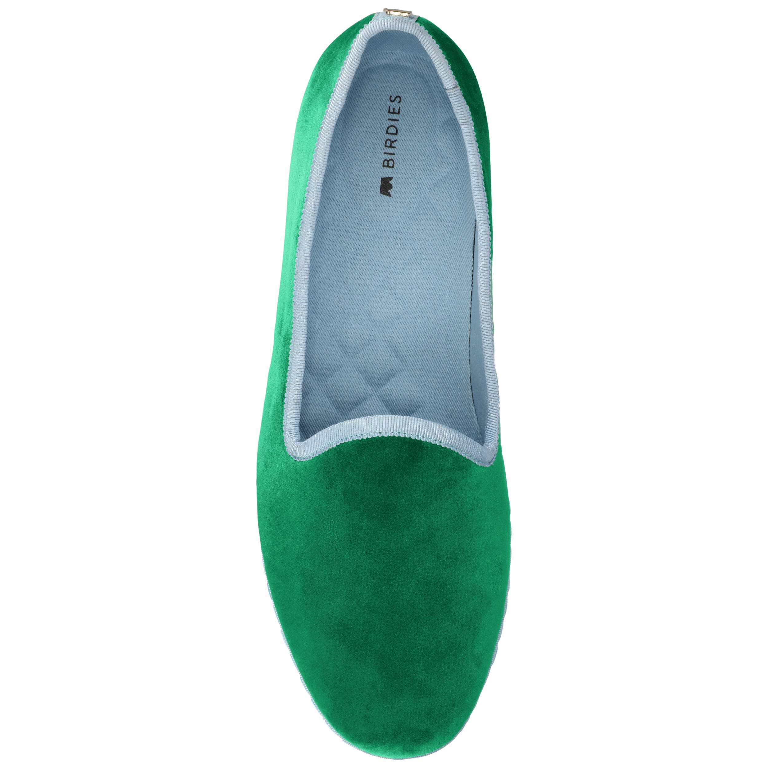 The Heron Loafers, Alternate, color, Heron Kelly Green Velvet