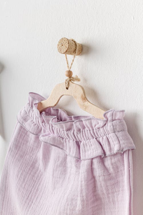 Shop Andy Wawa Butterfly Pants Set In Lilac