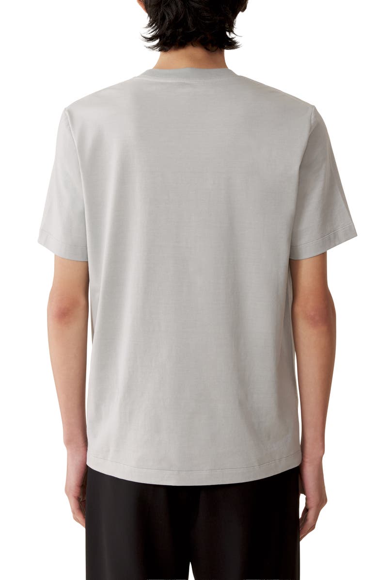 Lanvin Printed Lanvin Signature Label T-Shirt, Alternate, color, Grey