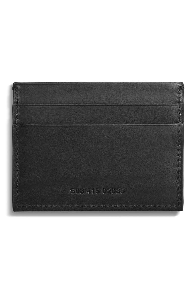 Five Pocket Card Case, Alternate, color, BLACK
