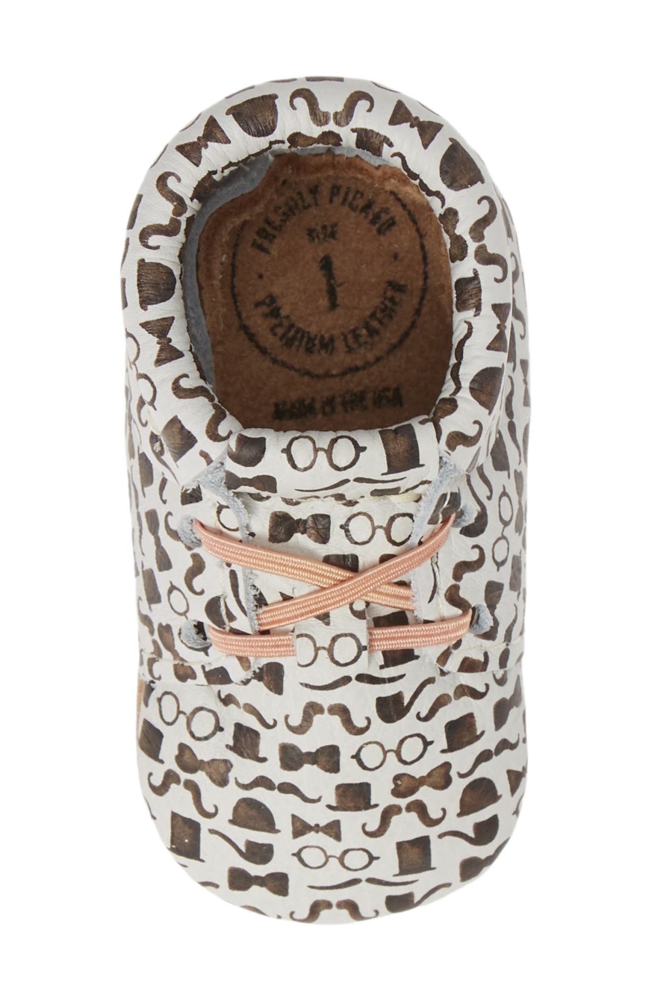 Freshly Picked Classy Gents Oxford Moccasin, Alternate, color, 